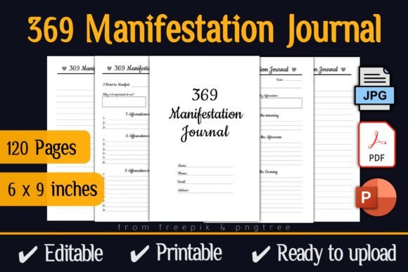 369 Manifestation Journal • KDP Interior