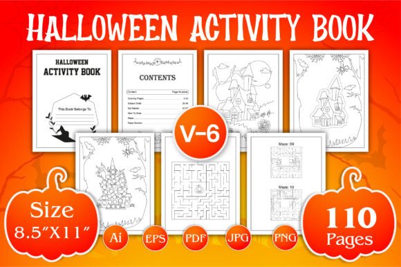 Exploring the Halloween Activity Book for KDP Vol-6: A Complete Toolkit for Learning and Fun