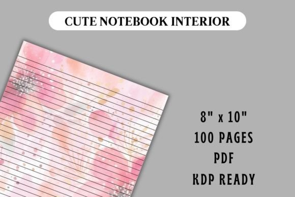 Floral Watercolor 4 Journal Interior