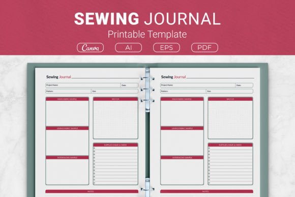 Sewing Journal Printable Template