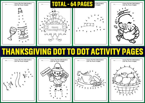 Thanksgiving Dot to Dot Activity Book: A Fun and Educational Resource for Kids