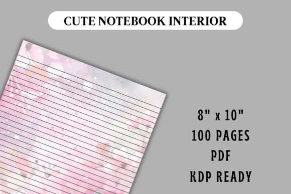 The Floral Watercolor 10 Journal Interior: Your Shortcut to a Stunning, Ready-to-Publish Notebook