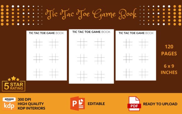 Tic Tac Toe Game Book KDP Interior: A Low‑Content Publishing Asset That Works Around the Clock