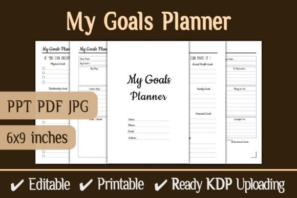 Why the Editable Goal Planner KDP Interior Is Redefining Self-Publishing Success in a Digital-First World